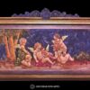 Bajorrelieve Amorcillos con Paloma Bas-relief "Amoretti with Dove"