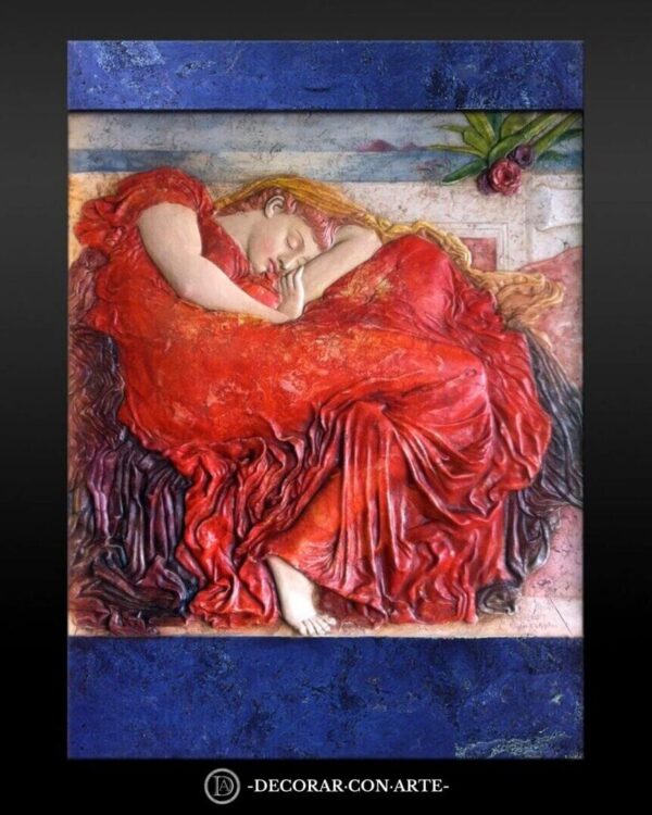 Flaming June Relief Flammender Juni Relief