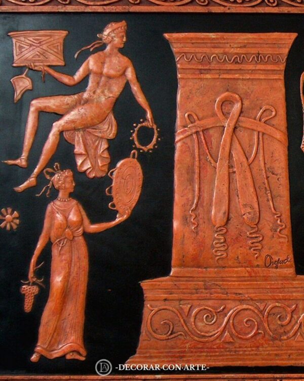Bajorrelieve Escena con Estela