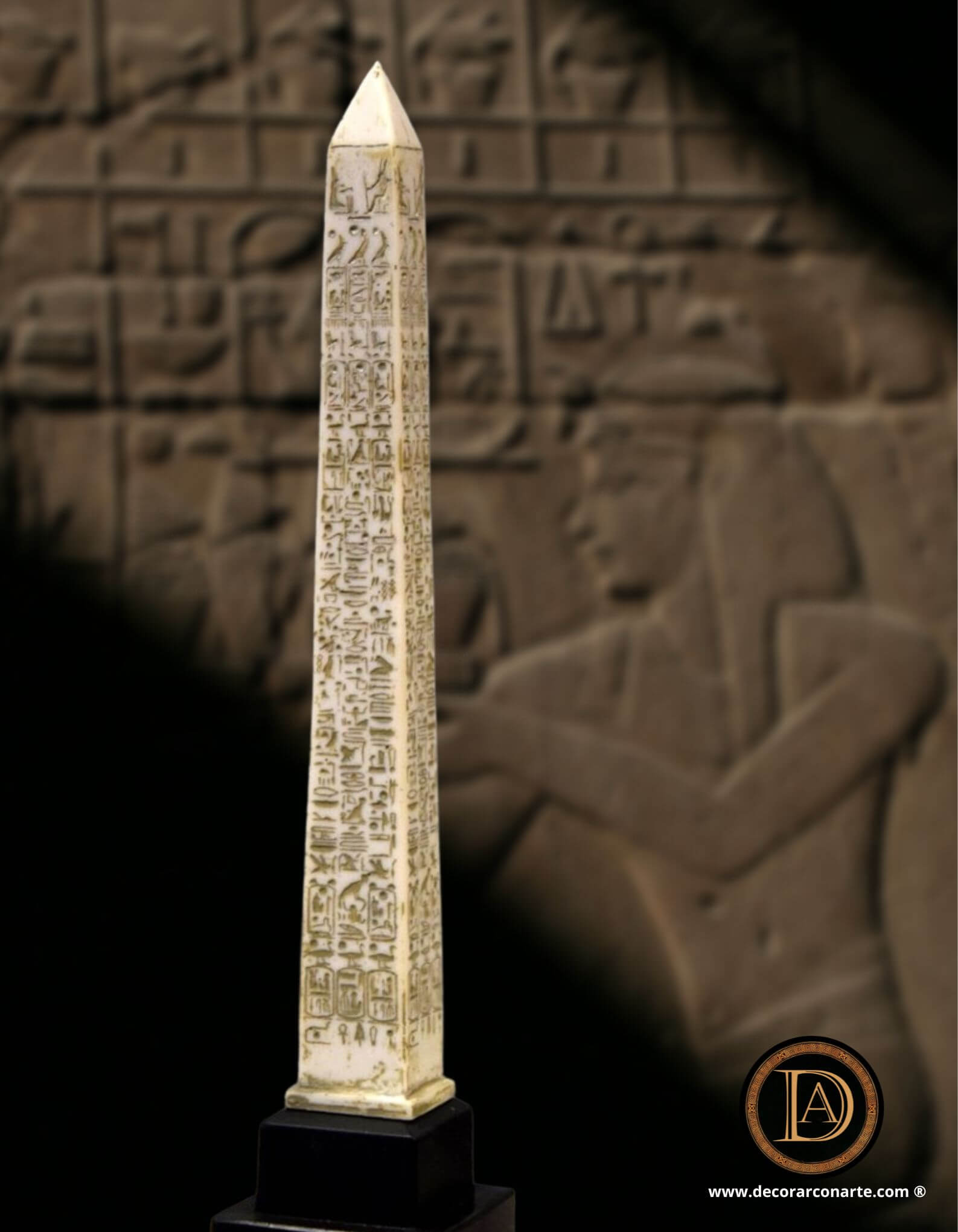 Древнеегипетский обелиск. Высота 35 см — Продажа предметов декора —  «Искусство в декоре» — Decorar con Arte