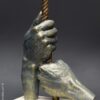 escultura manos alegoría trabajo