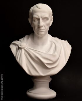 busto escayola Julio César