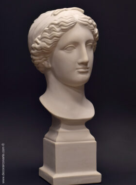 busto mujer griega escayola