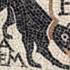 mosaico cave canem detalle