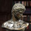Hermes patinado en bronce bronze-patinated bust of Hermes