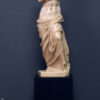 Estatua Venus de Milo Louvre con pedestal