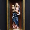 Virgen de la Capilla tallada en madera