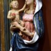 Virgen de la Capilla tallada en madera