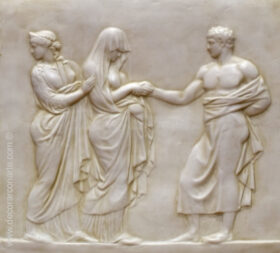 Relieve de la boda de Tetis y Peleo