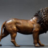 bronce león