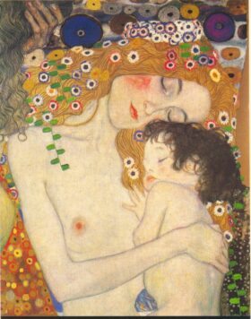Maternidad (fragmento). Lienzo de Klimt (1862-1918)