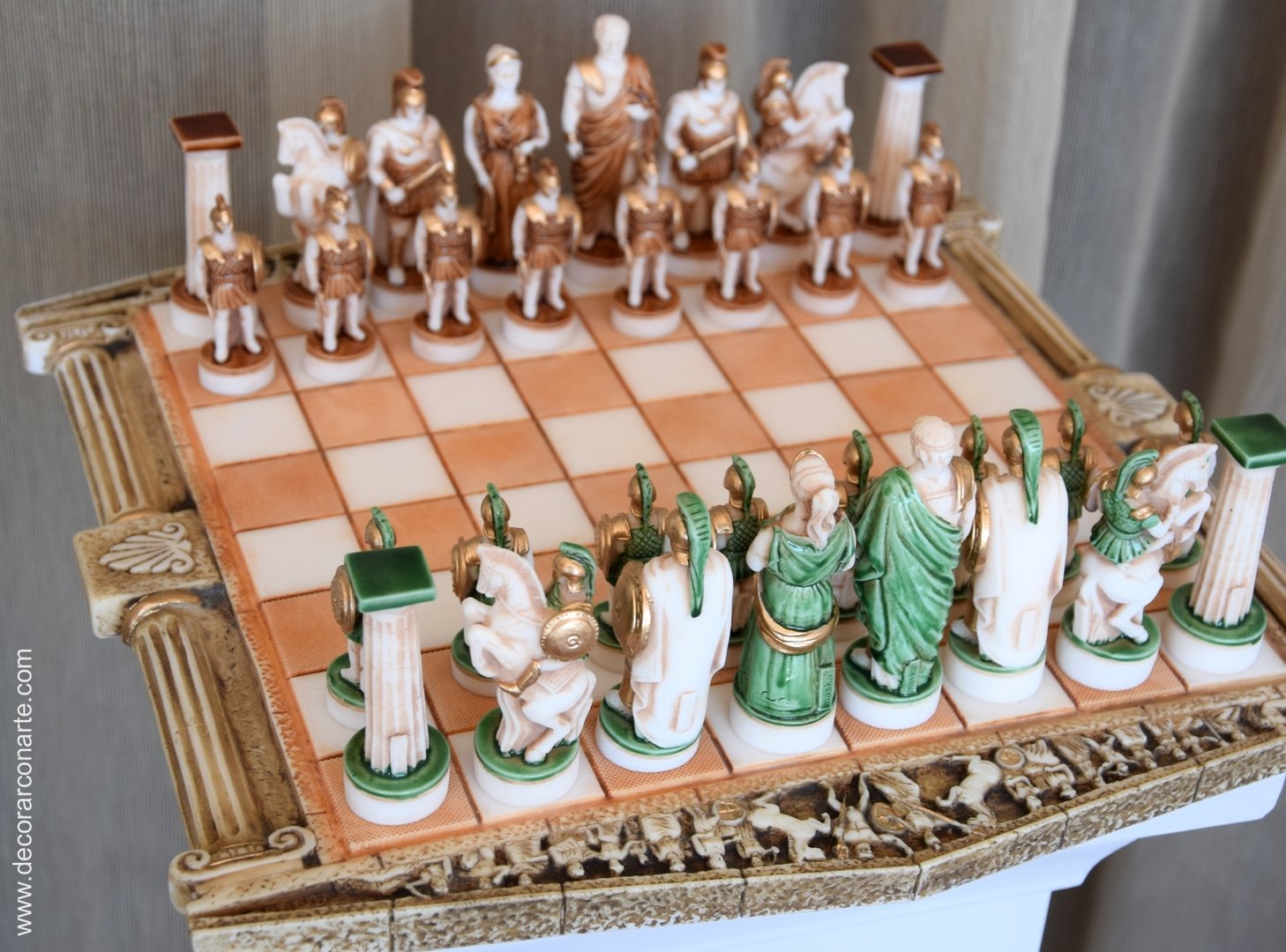 Chess game - Marble - Catawiki