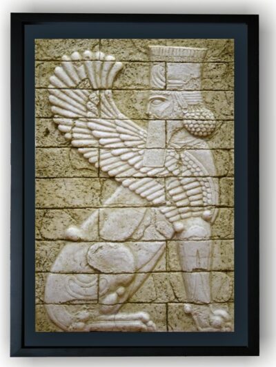 Esfinge mesopotámica- Derecha Sphinx mésopotamien- Droite.
