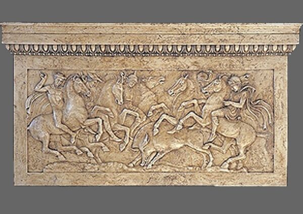 Bajorrelieve. Sarcófago licio de Sidón Bas-relief Sarcophage lycien
