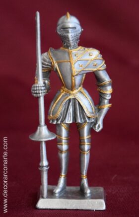 Caballero medieval. Lanza. 10,5cm