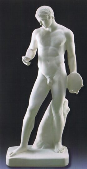 Discóforo de Policleto. Escayola. 107 cm.