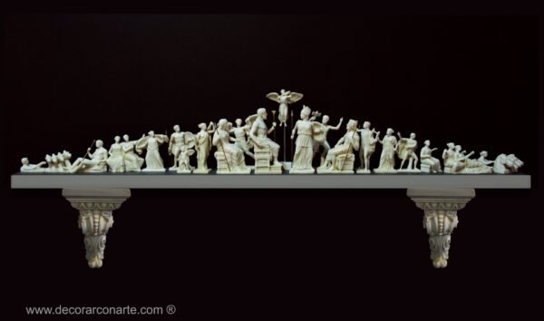Conjunto escultórico Partenón + Consola Skulpturales Ensemble Parthenon + Konsole.