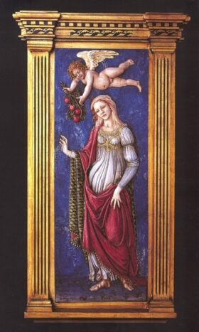Bajorrelieve Venus de Botticelli