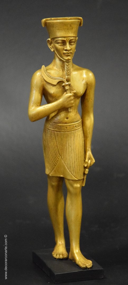 figura decorativa Egipto dios Amon