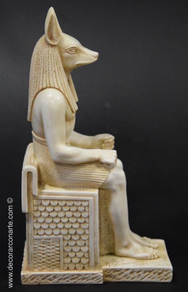 figura decorativa Anubis Egipto