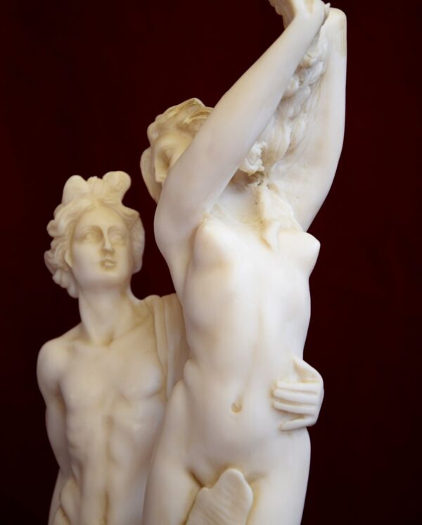 escultura decoración Apolo Dafne