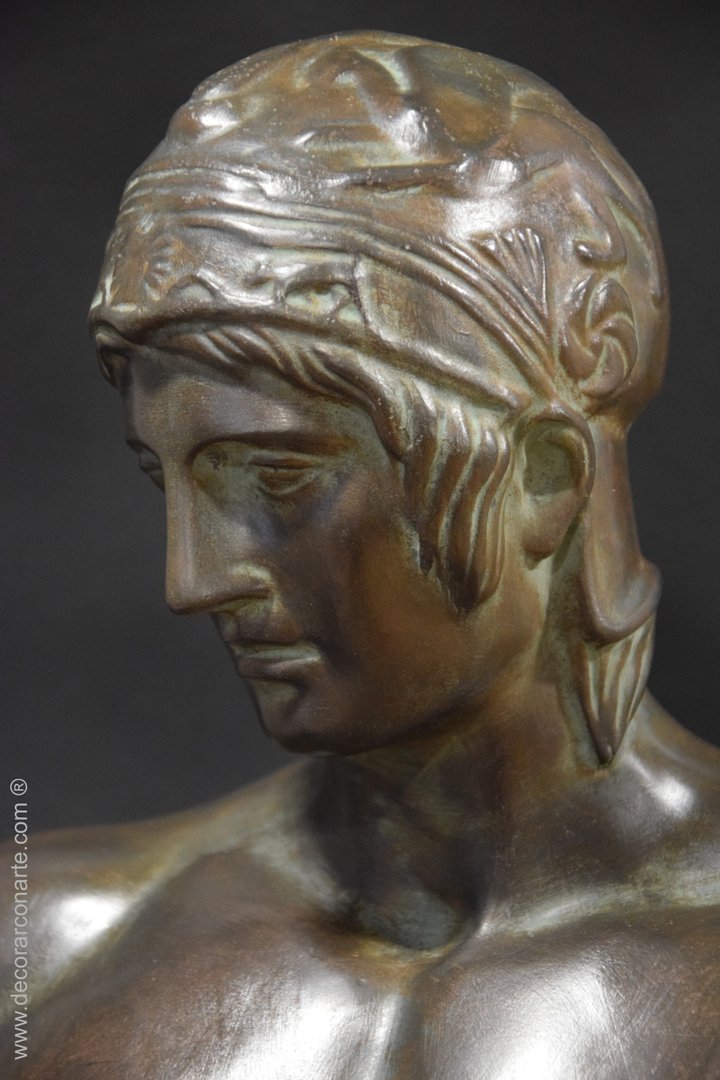figura decorativa busto de Ares borghese