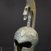 figura decorativa casco griego bronce
