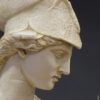 escultura decoración busto Atenea
