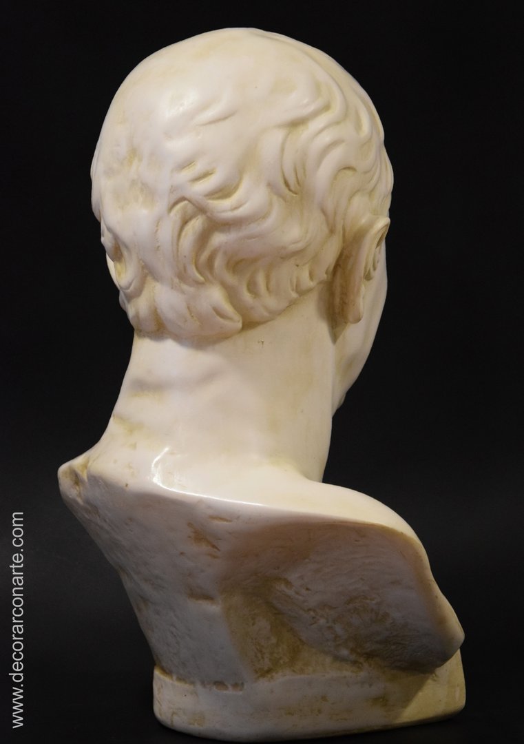 escultura decoración busto Cicerón
