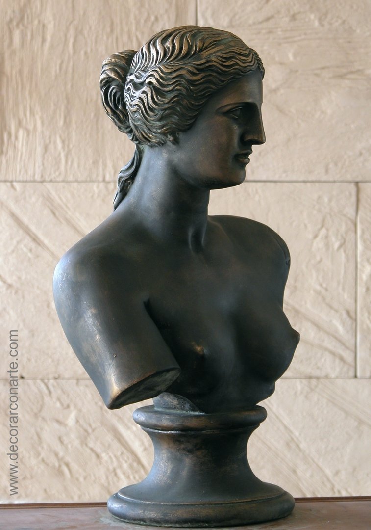 figura decorativa busto Venus Milo