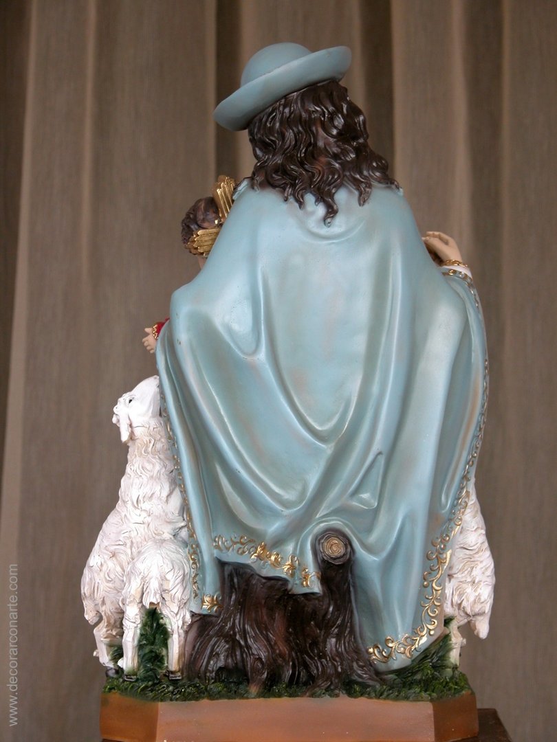 escultura arte sacro Virgen Divina Pastora