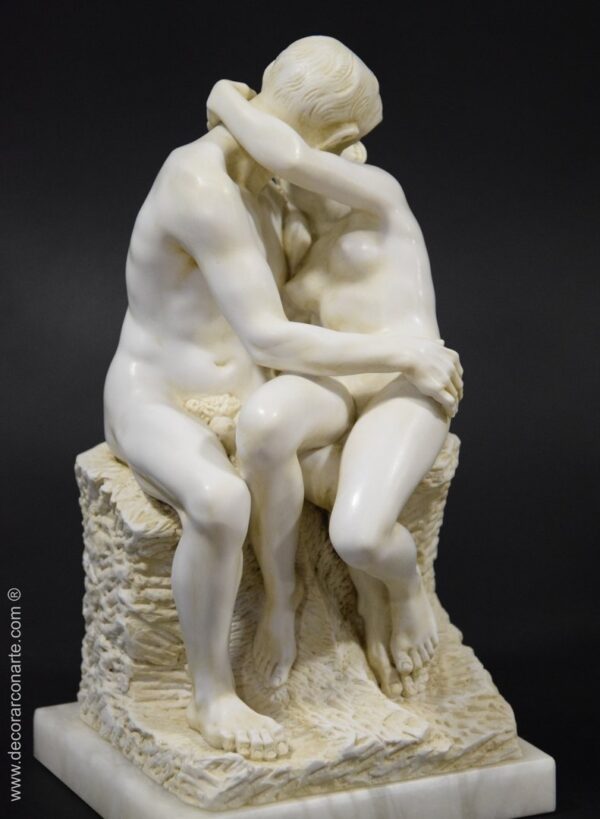 figura decorativa beso Rodin