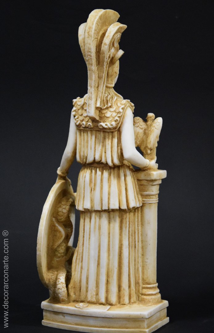 figura decorativa Atenea Partenos