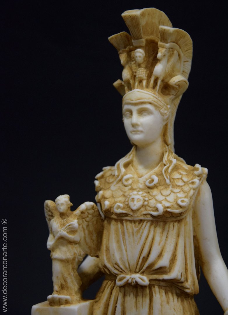 figura decorativa Atenea parthenos