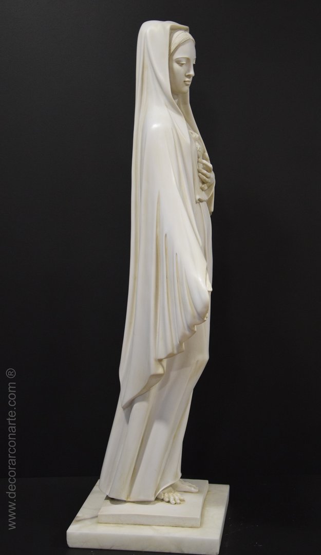 escultura arte sacro Sagrado Corazón María Virgen