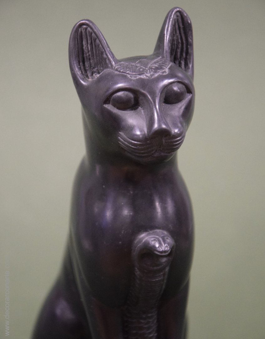 figura decorativa Egipto diosa gata Bastet