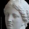 escultura decoración busto Afrodita escayola