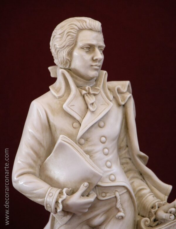 figura decorativa Mozart