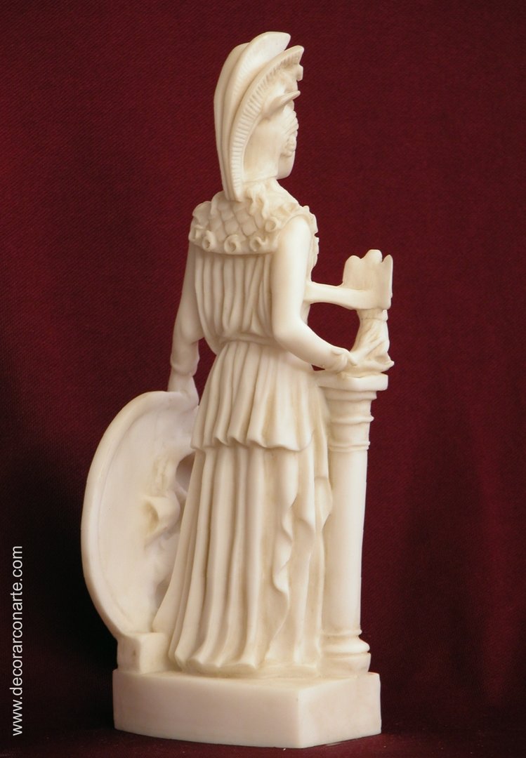 figura decorativa Atenea Partenos