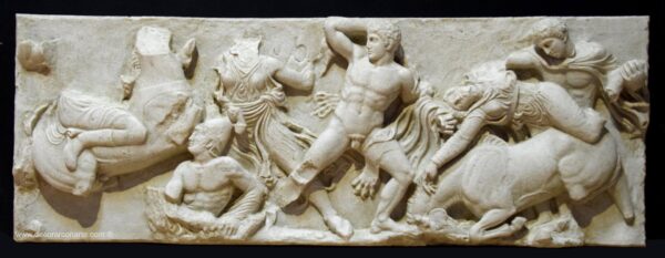 Altorrelieve de Apolo Epicureo Haut-relief d' Apollon Épicourios