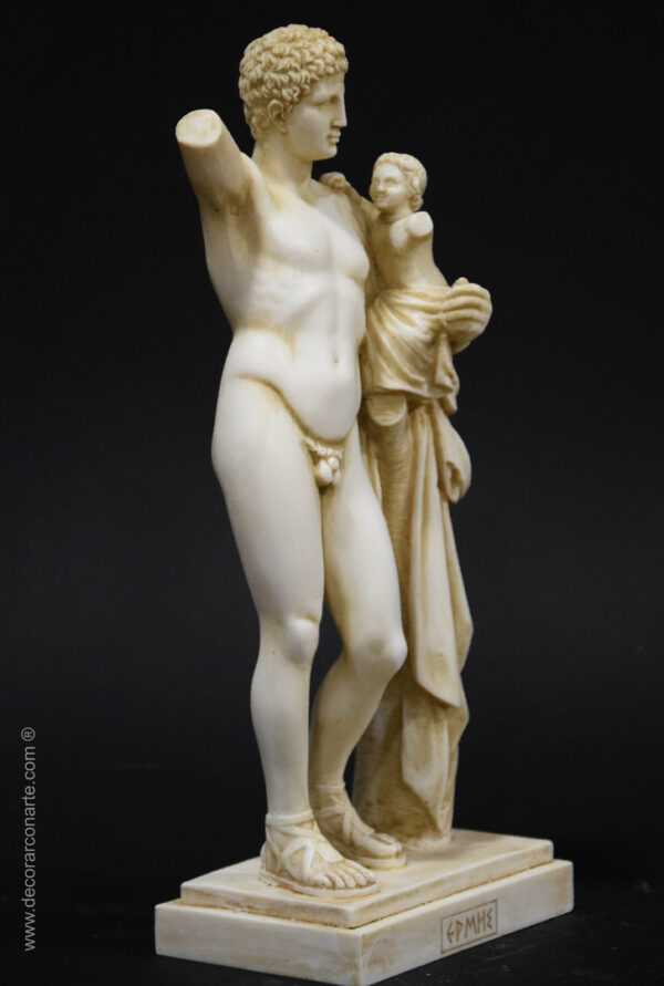 figura decorativa Hermes Dioniso