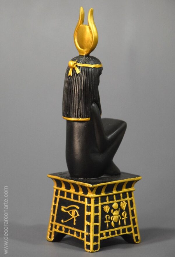 figura decorativa Egipto diosa Isis Hathor