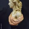 escultura decoración busto mujer romana Varinia