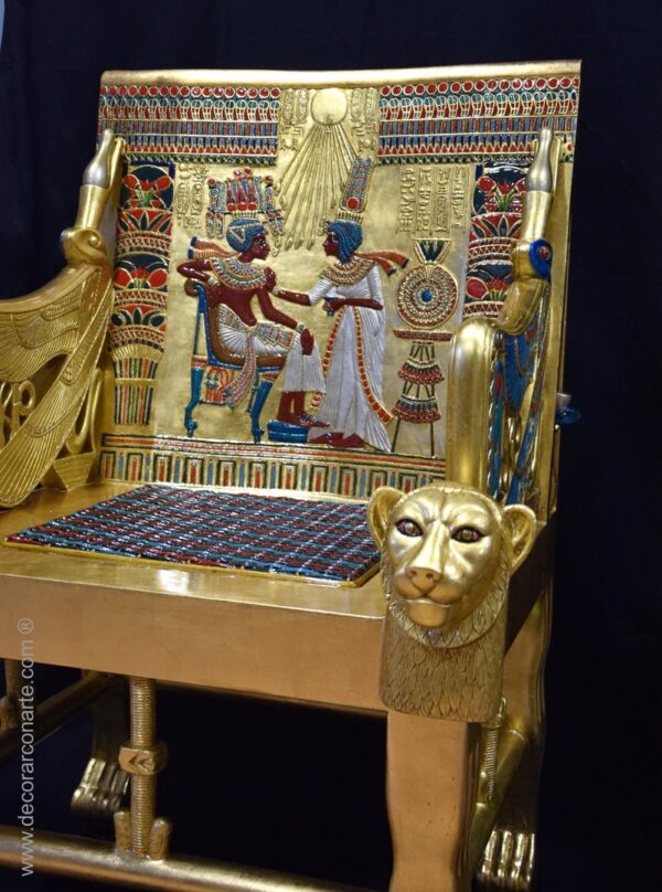 silla tumba Tutankamon