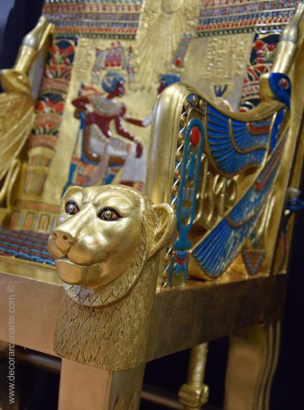 silla Tutankamon Egipto