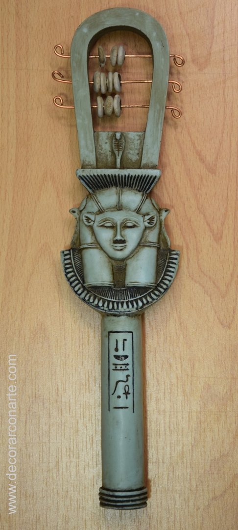 figura decorativa sistro Egipto