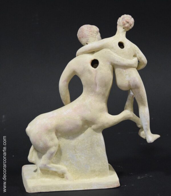 figura decorativa tanagra centauro Venus ceramica