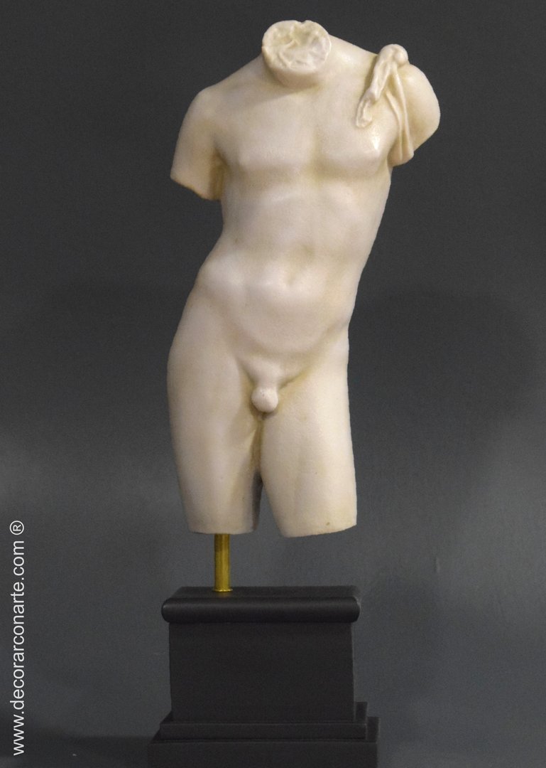 Hjemland Arctic Gutter Torso of Adonis. 46cm - Sale of decorative figures
