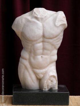 Torso de Hércules. Altura: 23cm