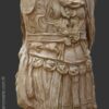 escultura jardín torso romano Pergamo